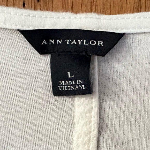 Classic White V-Neck blouse. Lovely, long sleeve. Closet must have. Large. - Picture 5 of 7